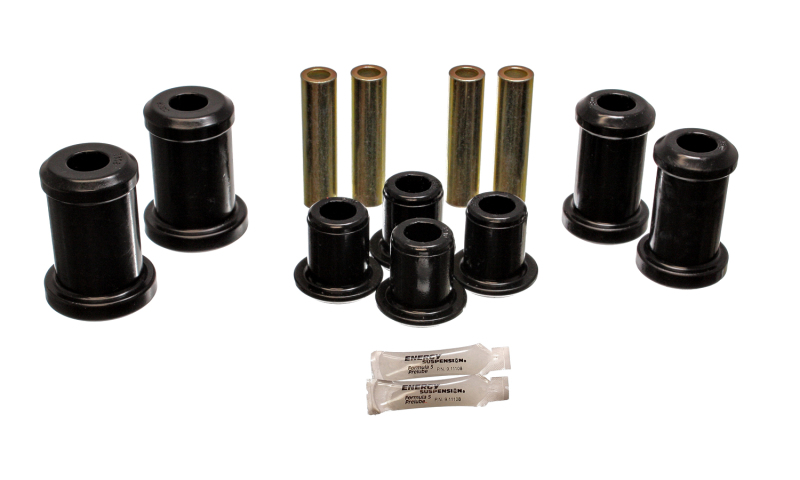 Ford F-150 Control Arm Bushing Kit - Front - Energy Suspension - Hyper-Flex Performance Polyurethane - Black - `97-`03